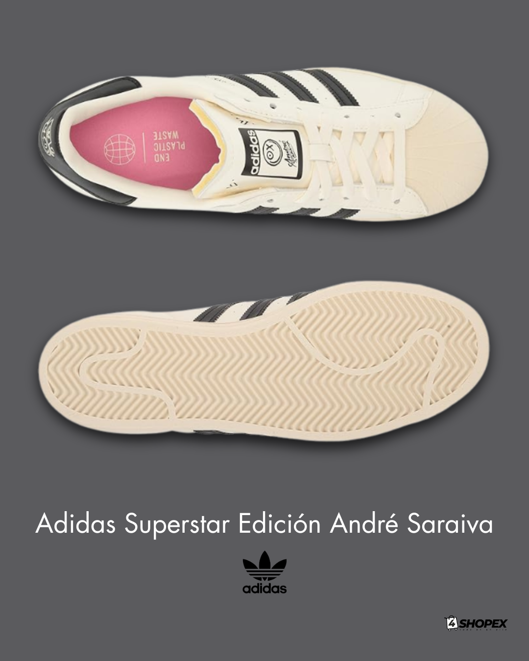 Adidas Superstar edición André Saraiva